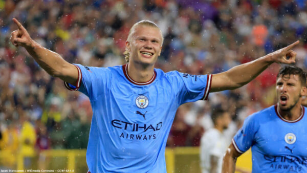 Gesigneerd shirt Haaland – Manchester City – Seizoen 2022-23 - Afbeelding 2