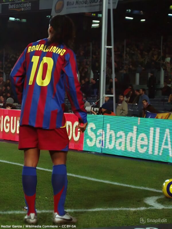 Gesigneerd shirt Ronaldinho - FC Barcelona - Seizoen 2005-06 - Afbeelding 2